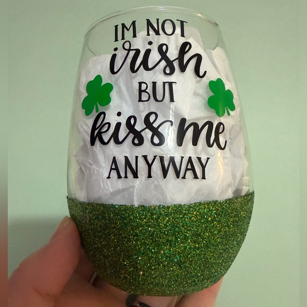 Handmade wine glass